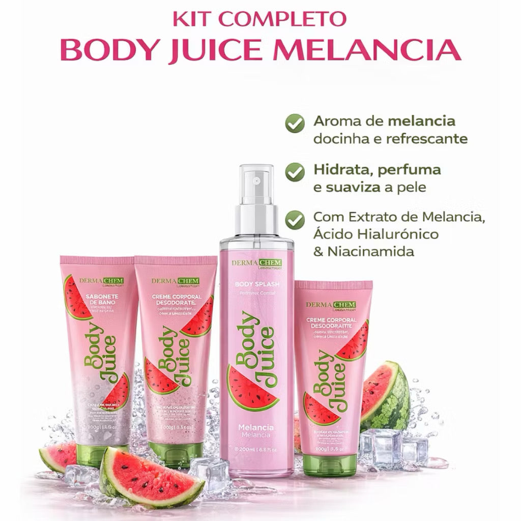 Kit Completo Body Juice Melancia