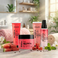 Kit Corporal Melancia Porán Frutas – Sabonete, Esfoliante, Hidratante e Body Splash